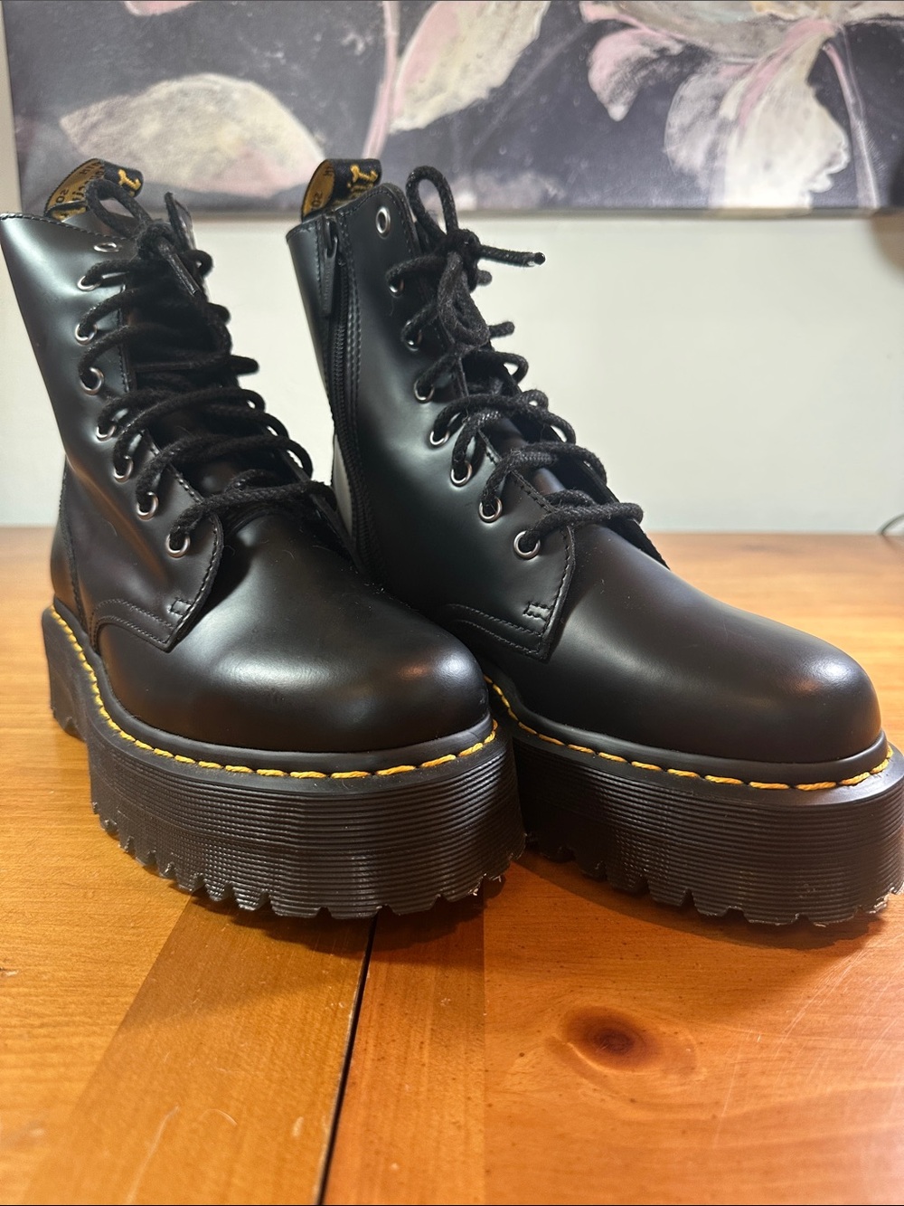 Dr. Martens Jadon Platform Boots - Men's Size 8